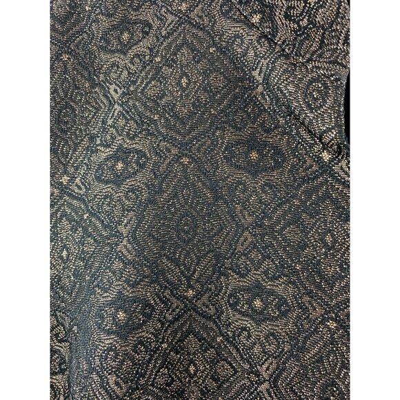 Women's Georgiou Studio Black & Gold Vest Size 8 - Picture 5 of 8